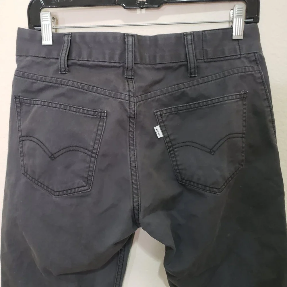 Levi's Grey Jeans Pants 505 29X29 - Picture 8 of 9